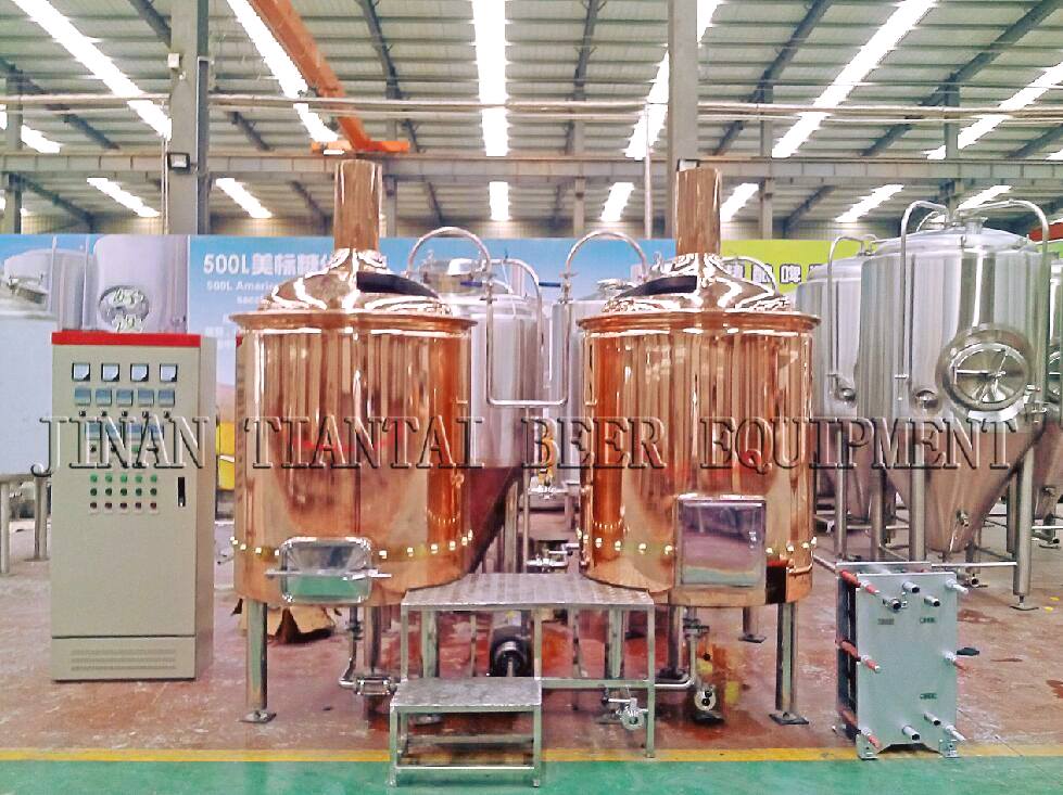 <b>300Л Миниивоварня (медью) для ресторана под ключ</b>